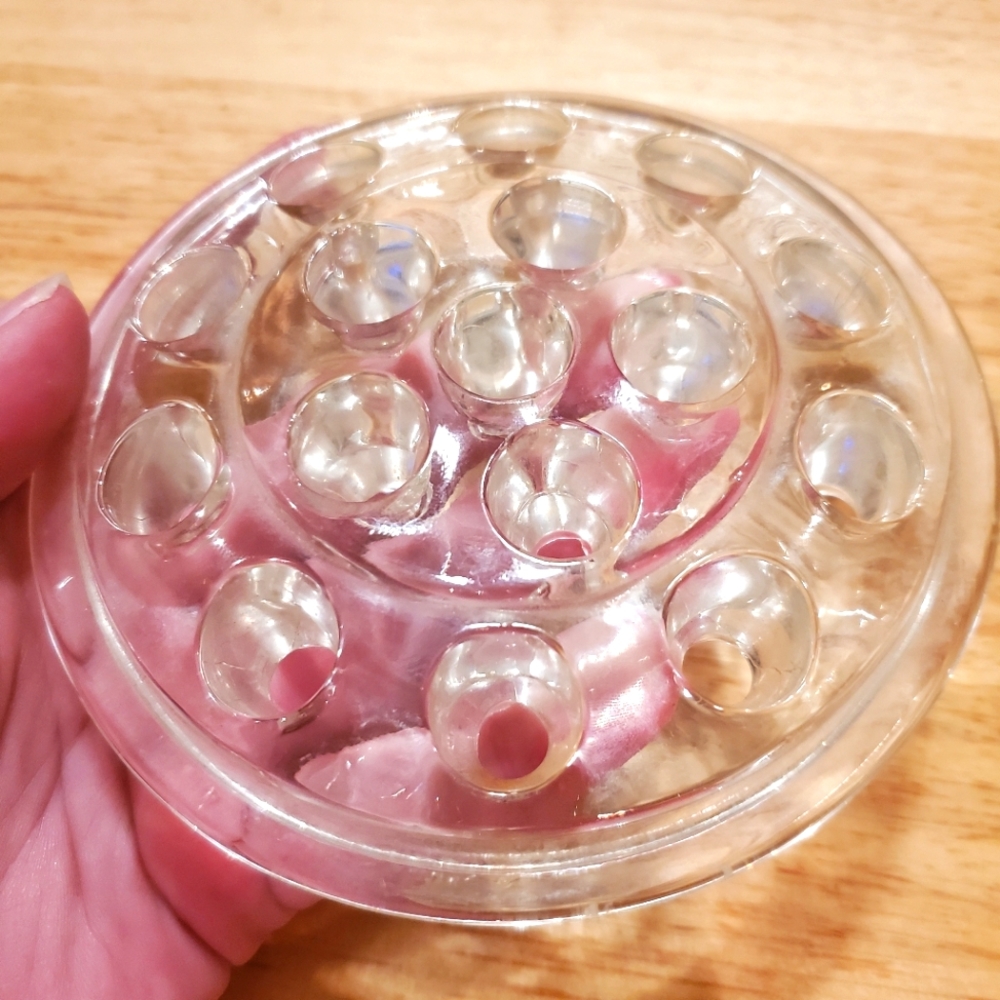 Vintage Glass Frog - 5"